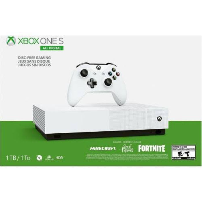 Microsoft Xbox One S All-Digital Edition Oyun Konsolu